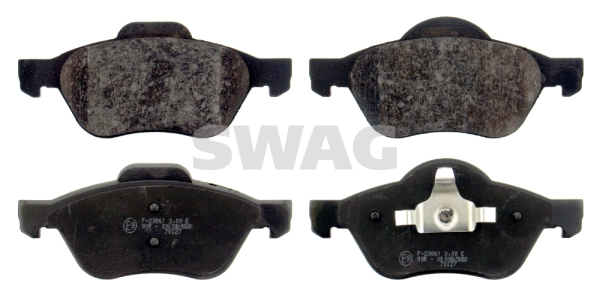 set placute frana,frana disc 60 91 6435 SWAG